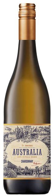 Вино Origin Wine Australia Chardonnay сухе біле 13% 0.75 л
